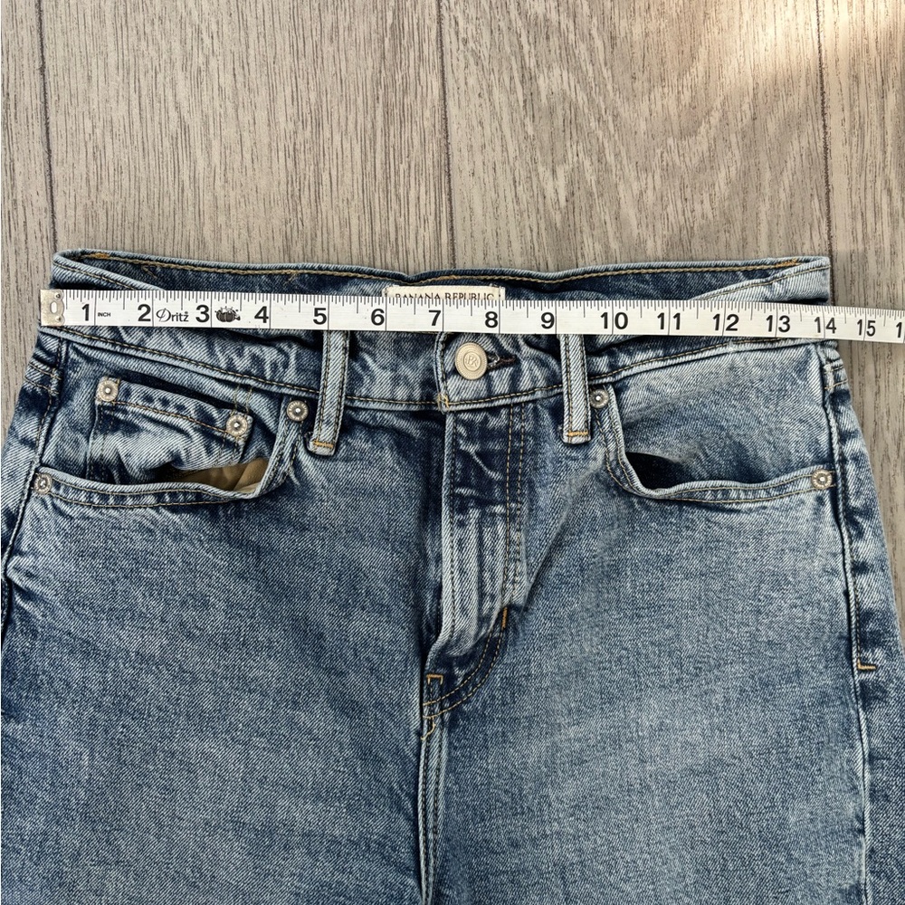 Banana Republic denim jeans bootcut light wash high rise size 27 regular. EUC. - Picture 4 of 7